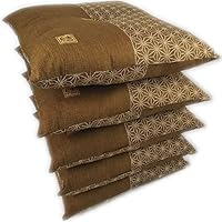 Amazon.co.jp: 座布団 5枚組 結 銘仙判 55x59 おしゃれ クッション